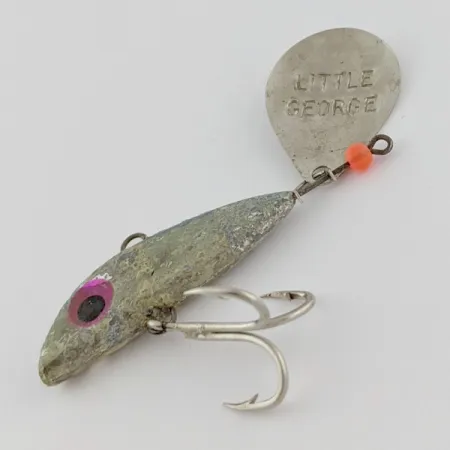 Mann's Bait Little George, Nickel, 21g, Tail Spinner #24117