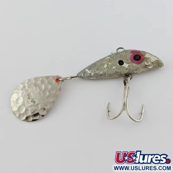 Mann's Bait Little George, Nickel, 21g, Tail Spinner #24117
