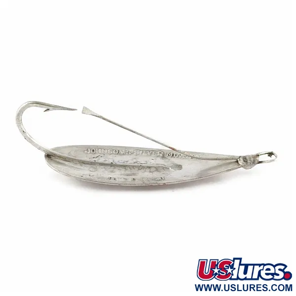 Johnson Silver Minnow Weedless, Argent, 12g, Cuillère Ondulante Anti-herbe #24129