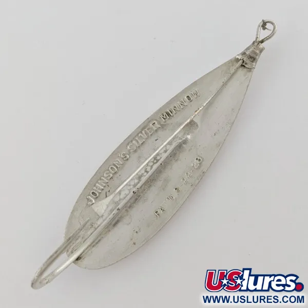 Johnson Silver Minnow Weedless, Argent, 12g, Cuillère Ondulante Anti-herbe #24129