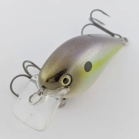 Strike King KVD 1.5 Silent, Olive Sexy Shad, 12g, Crankbait Square Bill #24145