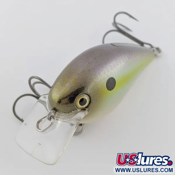Strike King KVD 1.5 Silent, Olive Sexy Shad, 12g, Crankbait Square Bill #24145