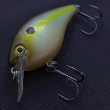 Strike King KVD 1.5 Silent, Olive Sexy Shad, 12g, Crankbait Square Bill #24145