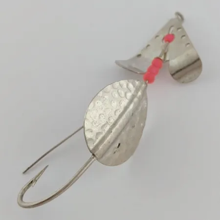 Lindy / Little Joe Skitter-Buzz Weedless, 7g, Rouge/Nickel, Cuillère #24146