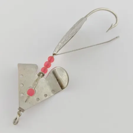 Lindy / Little Joe Skitter-Buzz Weedless, 7g, Rouge/Nickel, Cuillère #24146