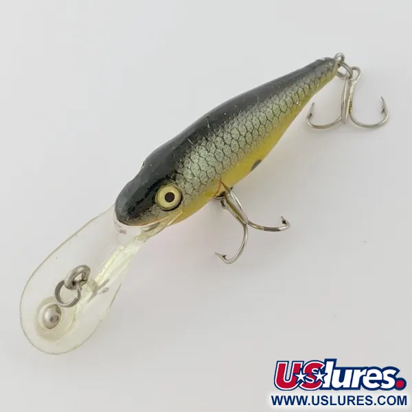 Rebel Double Deep Shad, 5g, brun/jaune, Poisson-nageur #24155