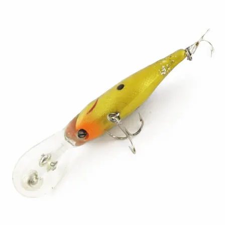 Rebel Double Deep Shad, 5g, brun/jaune, Poisson-nageur #24155
