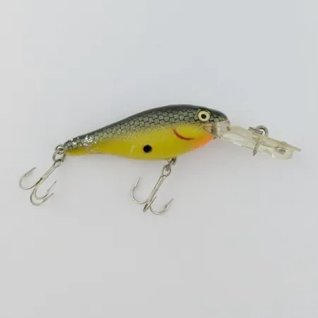 Rebel Double Deep Shad, 5g, brun/jaune, Poisson-nageur #24155