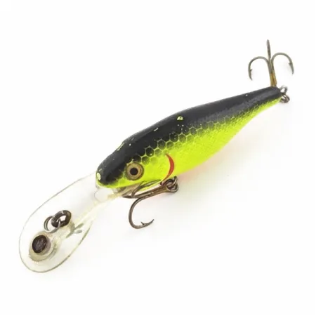 Rebel Double Deep Shad, Chartreuse, 5g, Poisson Nageur #24156