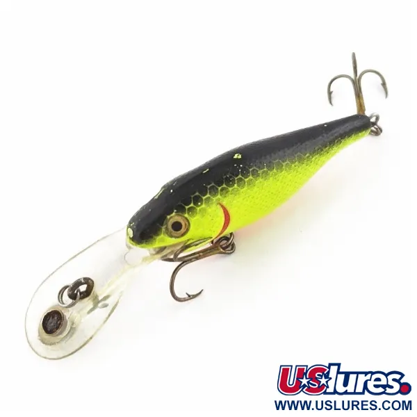 Rebel Double Deep Shad, Chartreuse, 5g, Poisson Nageur #24156