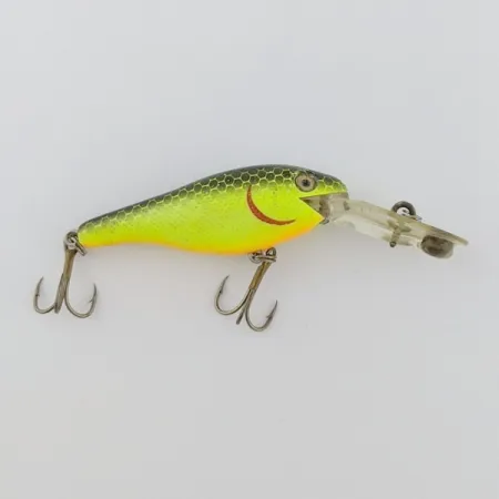 Rebel Double Deep Shad, Chartreuse, 5g, Poisson Nageur #24156