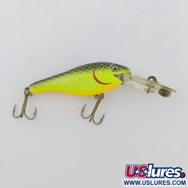 Rebel Double Deep Shad, Chartreuse, 5g, Poisson Nageur #24156