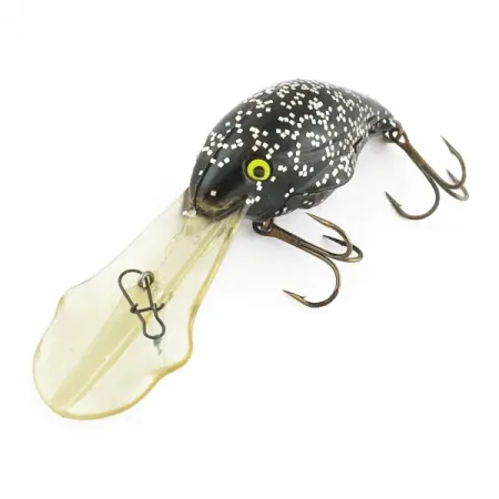 Luhr Jensen Hot Lips Express, Noir pailleté, 11g, Crankbait #24157