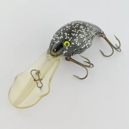 Luhr Jensen Hot Lips Express, Noir pailleté, 11g, Crankbait #24157