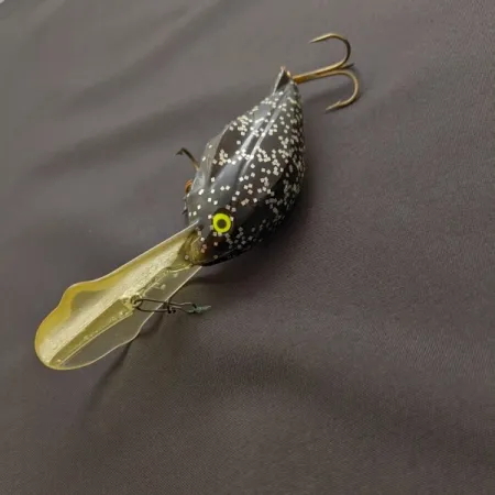 Luhr Jensen Hot Lips Express, Noir pailleté, 11g, Crankbait #24157