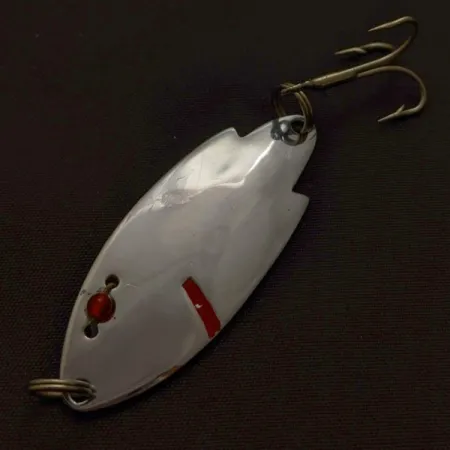 Herter's Swiss Spoon, 7g Nickel/Yeux Rouges, Cuillère Ondulante #24161