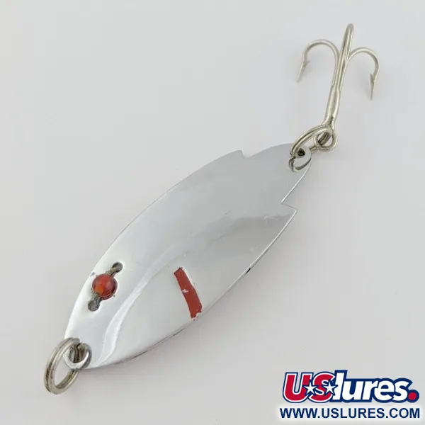 Herter's Swiss Spoon, 7g Nickel/Yeux Rouges, Cuillère Ondulante #24161