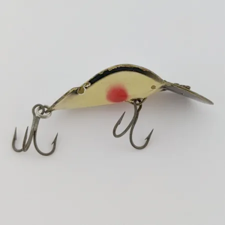 Buck Perry Spoonplug, Noir/Blanc, 7g, Cuillère de Structure #24162