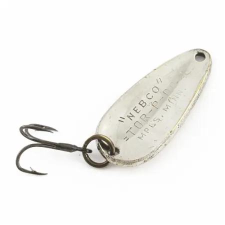 Nebco Tor-P-Do 1, 9g, nickel/laiton, Cuiller #24173