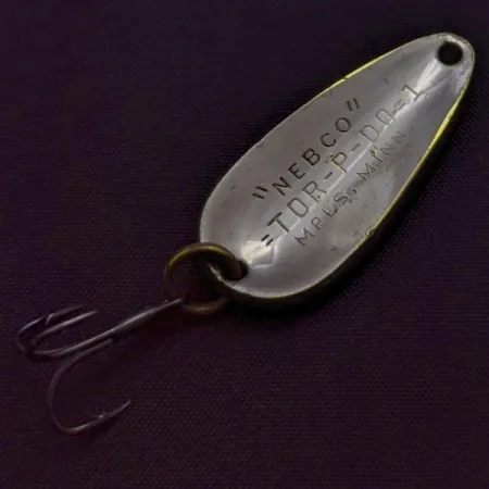 Nebco Tor-P-Do 1, 9g, nickel/laiton, Cuiller #24173