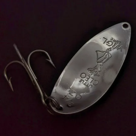 Seneca Little Cleo (Hula Girl), Nickel/Bleu, 21g, Cuillère #24174