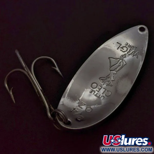 Seneca Little Cleo (Hula Girl), Nickel/Bleu, 21g, Cuillère #24174