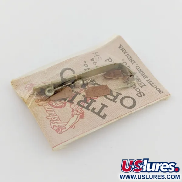 South Bend Trix-Oreno 594, argent/rouge, 2g, cuillère pour canne à mouche #24176