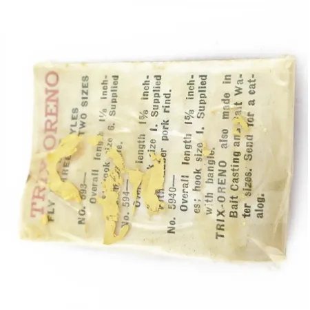 South Bend Trix-Oreno 594, argent/rouge, 2g, cuillère pour canne à mouche #24176