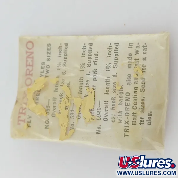 South Bend Trix-Oreno 594, argent/rouge, 2g, cuillère pour canne à mouche #24176