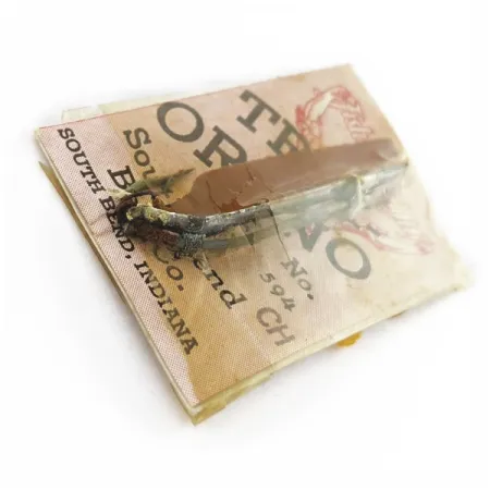 South Bend Trix-Oreno 594, argent/rouge, 2g, leurre pour canne à mouche #24177