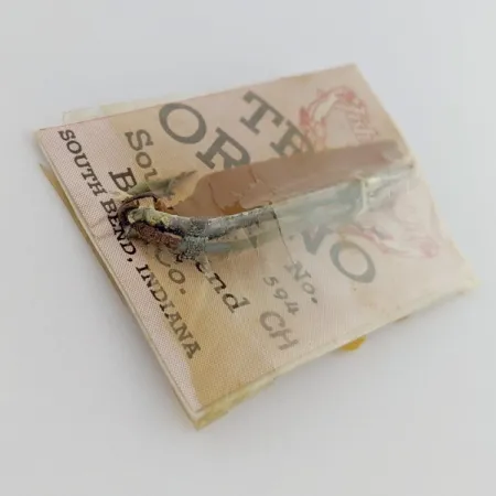 South Bend Trix-Oreno 594, argent/rouge, 2g, leurre pour canne à mouche #24177