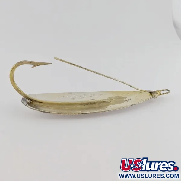 Johnson Silver Minnow, Argent/Or, 31g, Cuillère Ondulante Anti-herbe #24182