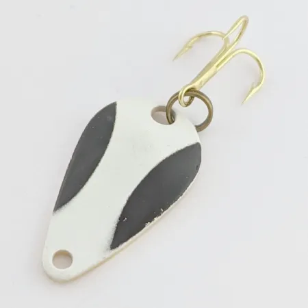 Acme K.O. Wobbler, 3,5g blanc/noir/or, Cuillère ondulante #24191