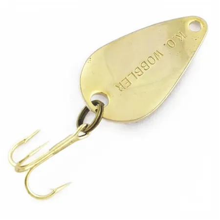Acme K.O. Wobbler, 3,5g blanc/noir/or, Cuillère ondulante #24191