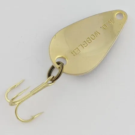 Acme K.O. Wobbler, 3,5g blanc/noir/or, Cuillère ondulante #24191