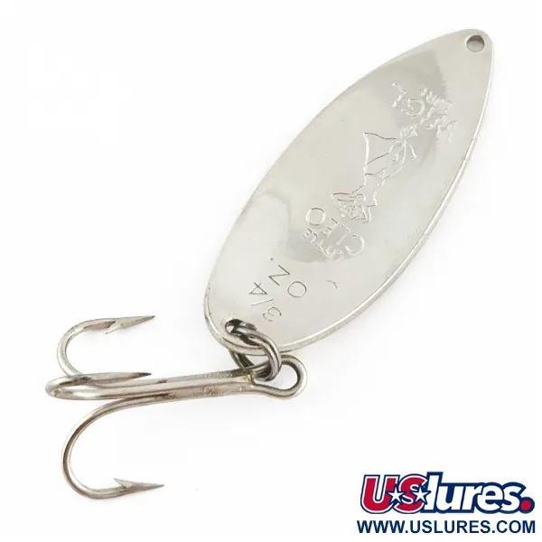 Seneca Little Cleo (Hula Girl), Nickel, 21g, Cuillère Ondulante #24197