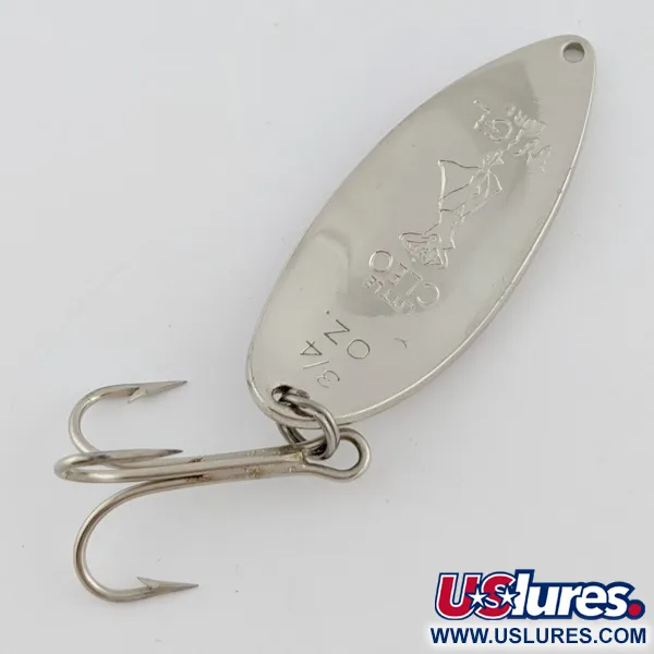 Seneca Little Cleo (Hula Girl), Nickel, 21g, Cuillère Ondulante #24197