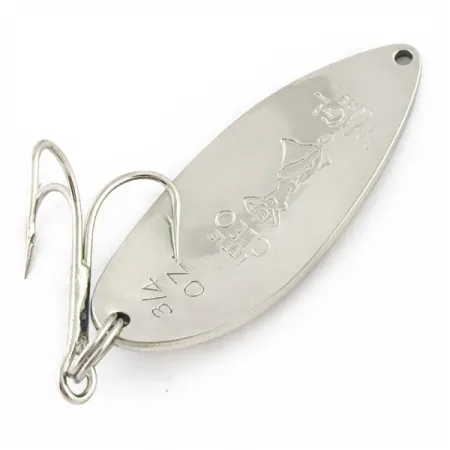 Seneca Little Cleo (Hula Girl), 21g nickel/bleu, cuillère ondulante #24198