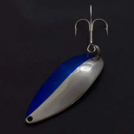 Seneca Little Cleo (Hula Girl), 21g nickel/bleu, cuillère ondulante #24198