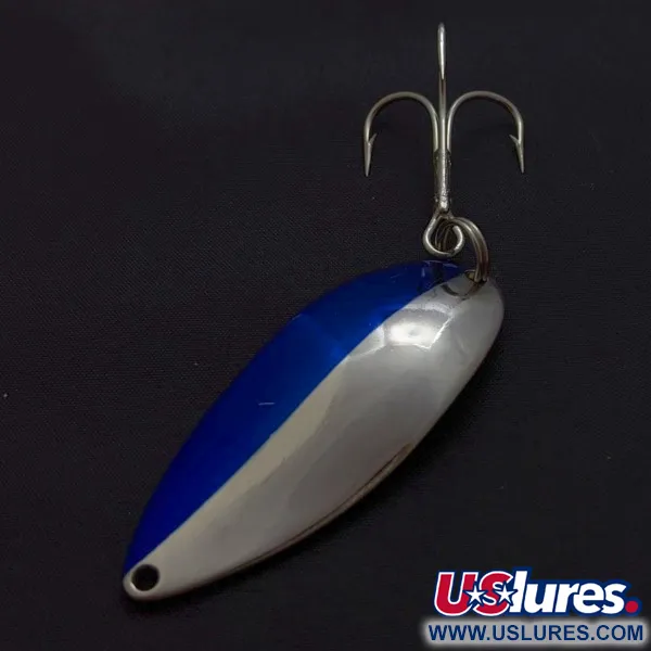 Seneca Little Cleo (Hula Girl), 21g nickel/bleu, cuillère ondulante #24198