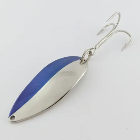Seneca Little Cleo (Hula Girl), 21g nickel/bleu, cuillère ondulante #24198
