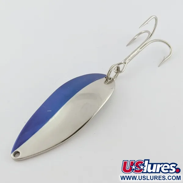 Seneca Little Cleo (Hula Girl), 21g nickel/bleu, cuillère ondulante #24198