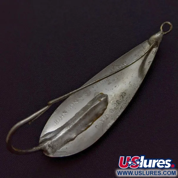 Johnson Silver Minnow Weedless, 9g, Argent/Cuivre, Cuillère ondulante #24203
