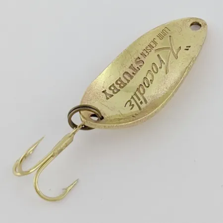 Luhr Jensen Lil' Kroc (Krocodile Stubby), Laiton, 4,5g, Cuillère ondulante #24208