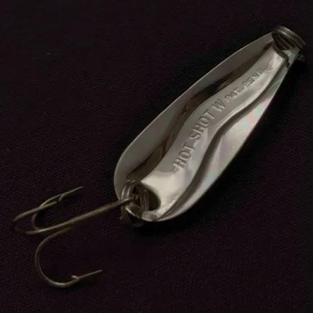 Luhr Jensen Hot Shot W, 1.3g, Nickel, Cuillère #24231