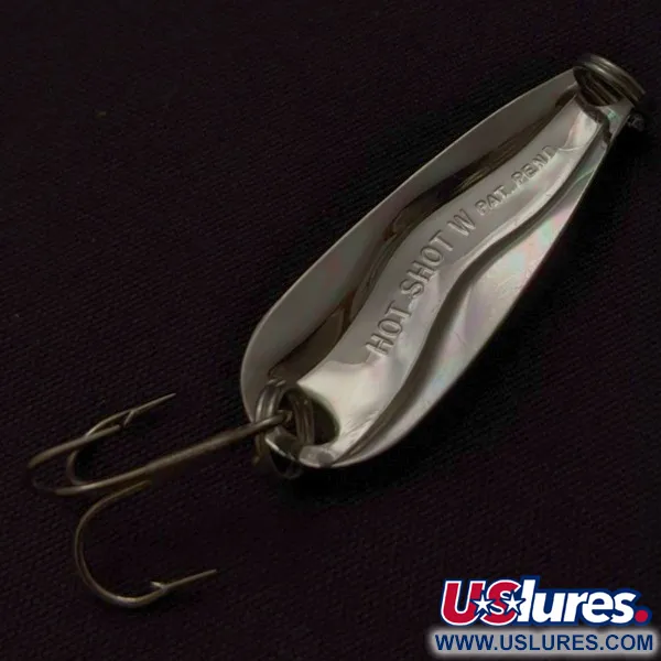 Luhr Jensen Hot Shot W, 1.3g, Nickel, Cuillère #24231