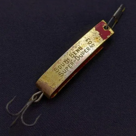 South Bend Super-Duper 503, Or/Rouge, 4,5g, Cuillère #24239