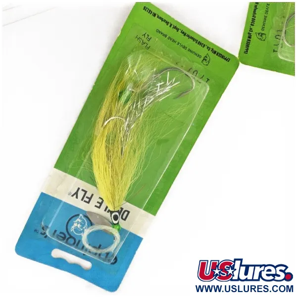 Eppinger Devle Fly, jaune/violet, mouche de pêche #24245