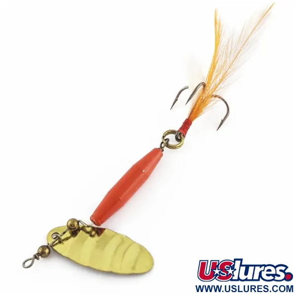 Worth #301, Rouge/Noir/Or, 9g, Cuiller tournante #24248