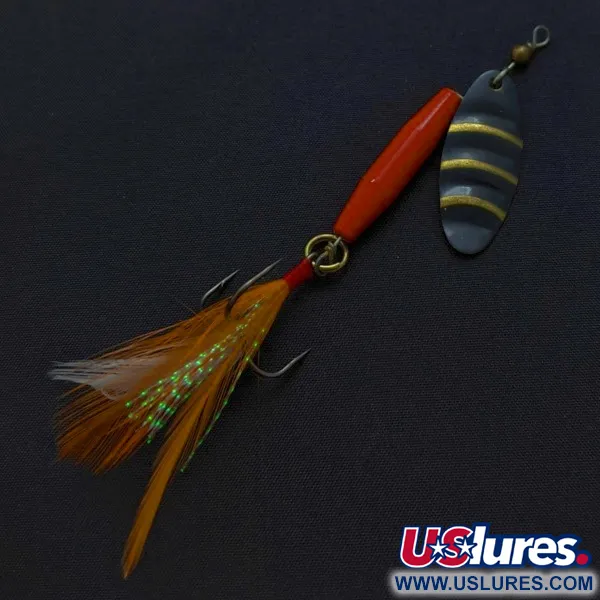 Worth #301, Rouge/Noir/Or, 9g, Cuiller tournante #24248